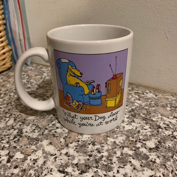 Shoebox Greeting - what your Dog does while you’re at work Coffee Mug - Picture 2 of 3